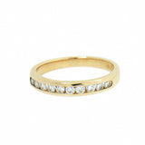 14K Yellow Gold Anniversary Band