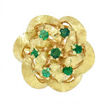 14K Gold Ladies Emerald Custom Ring