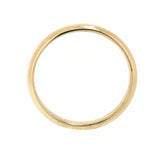 14K Yellow Gold 2.5 mm Wedding Band