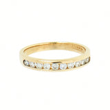 14K Yellow Gold Anniversary Band