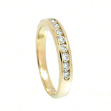 14K Yellow Gold Anniversary Band