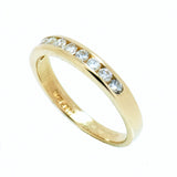 14K Yellow Gold Anniversary Band
