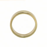 14K Yellow Gold Heavy Flat Wedding