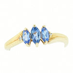 10K Ladies Tanzanite and Diamond Ring