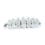 10K White Gold 1.15 ctw Diamond Anniversary Band