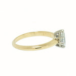 14K Gold 0.35 Carat Marquise Diamond Engagement Ring