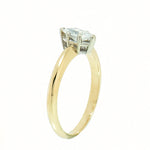 14K Gold 0.35 Carat Marquise Diamond Engagement Ring