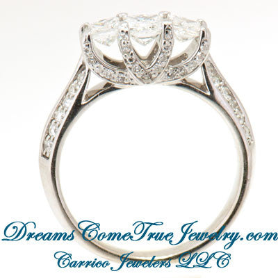 Vintage past present sales future ring