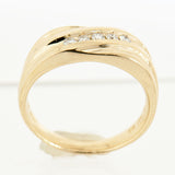 14K Yellow Gold 5 Diamond 0.30 CTW Ring