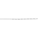 Sterling Silver Adjustable 16-18 inch Round Omega Chain 1.5mm