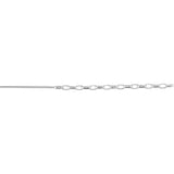 Sterling Silver Adjustable 16-18 inch Round Omega Chain 1.5mm